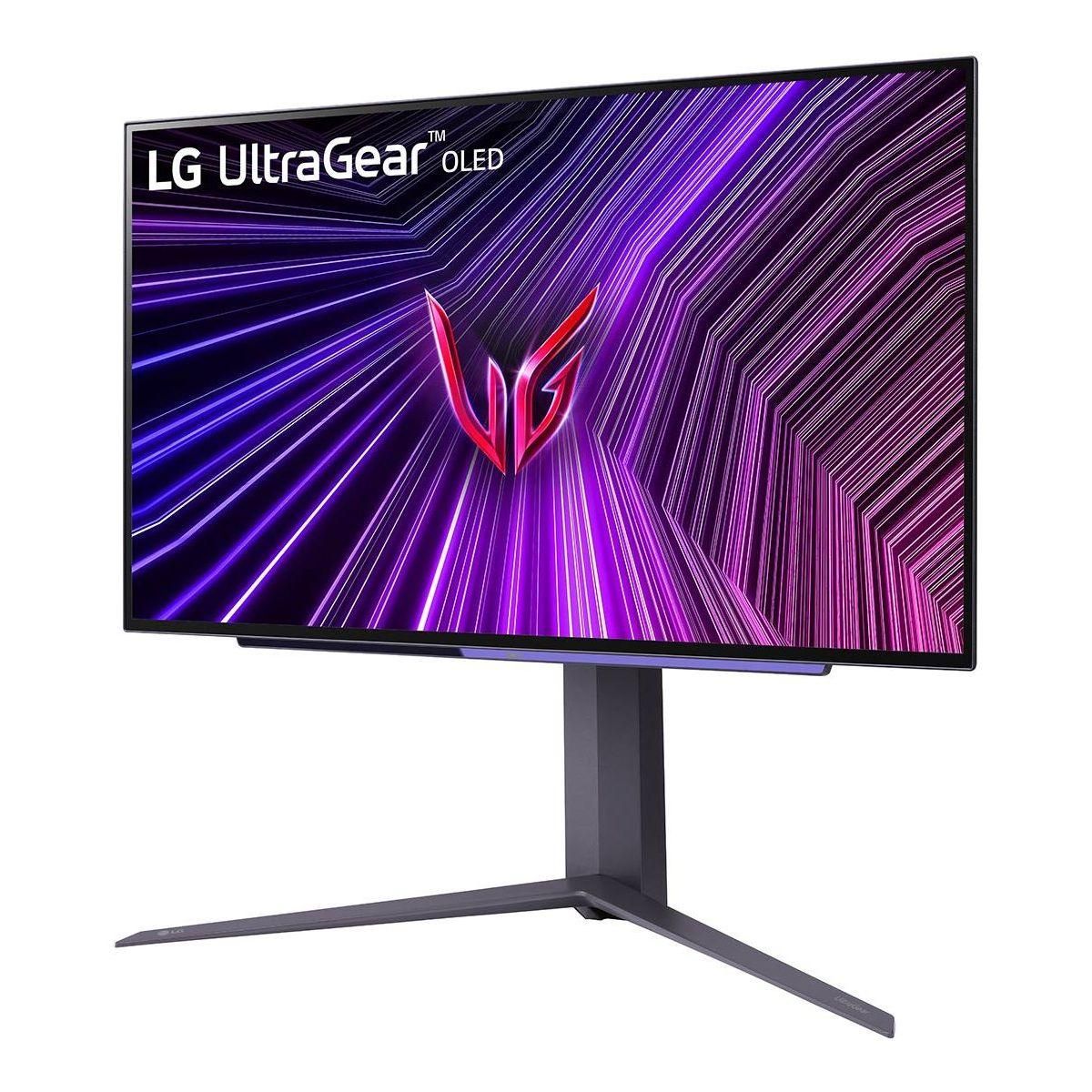 LG Ecran PC Gamer UltraGear 27GS95QE-B Plat 27'' OLED