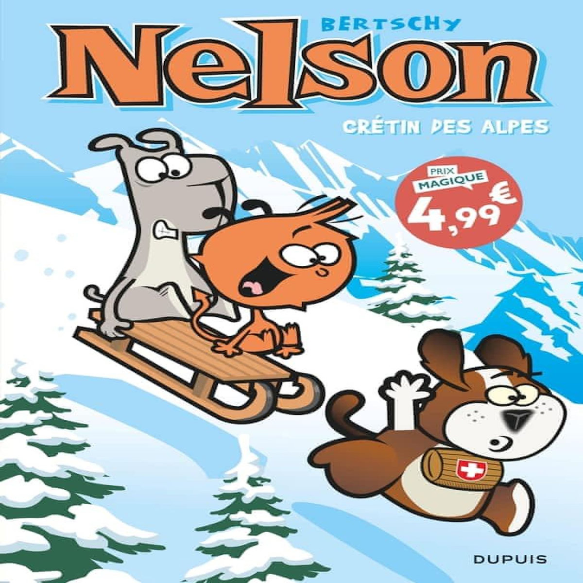 NELSON TOME 18 : CRETIN DES ALPES, Bertschy Christophe