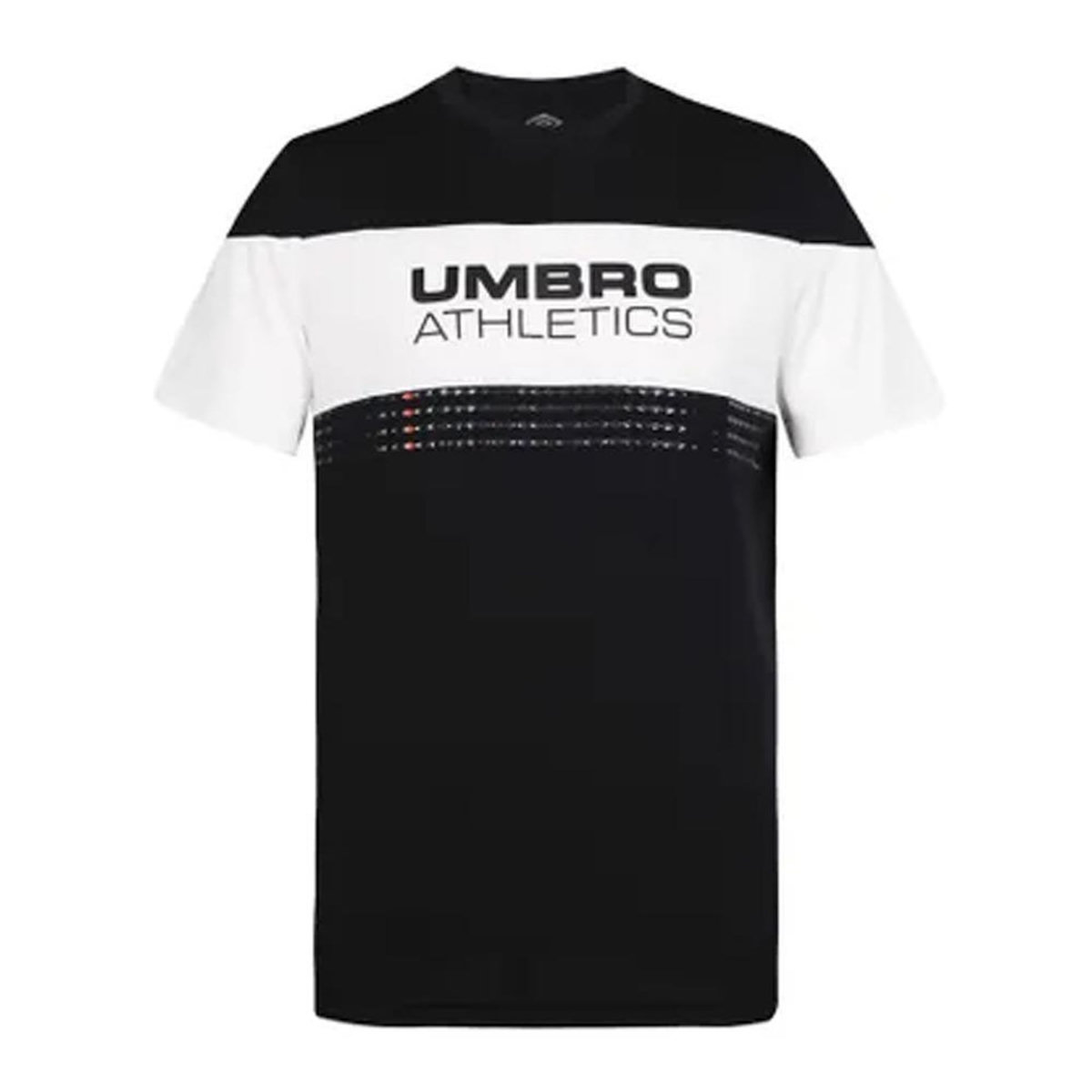 UMBRO T-Shirt Marine/Blanc Garçon Umbro Poly