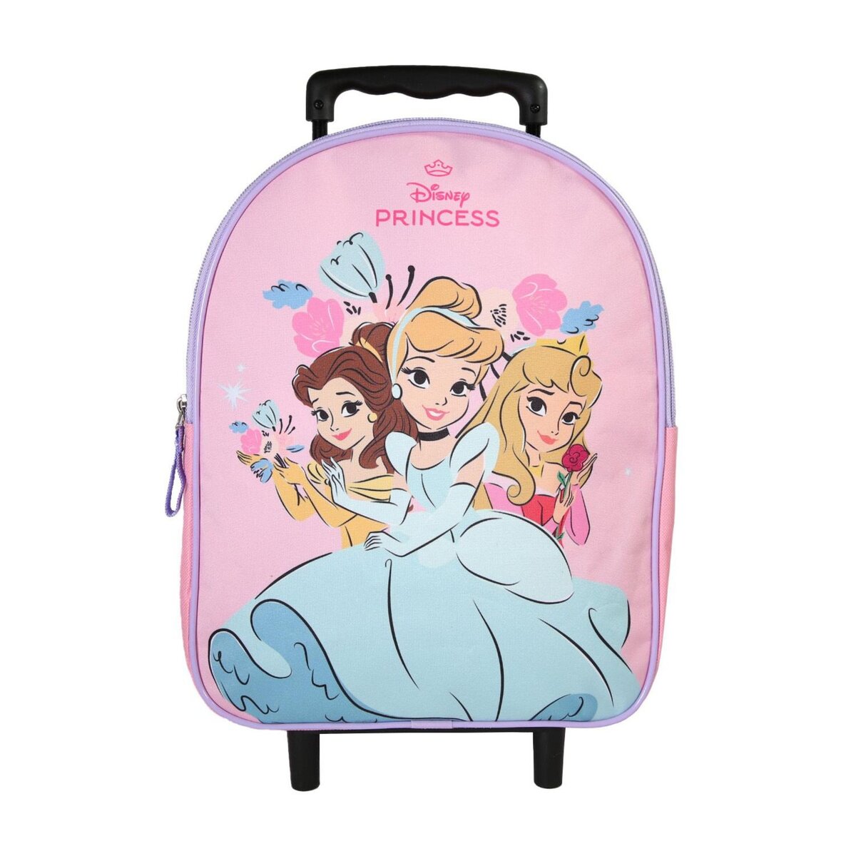 Bagtrotter Sac à dos à roulettes Princesses Disney rose - Bagtrotter