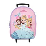 Bagtrotter Sac à dos à roulettes Princesses Disney rose - Bagtrotter