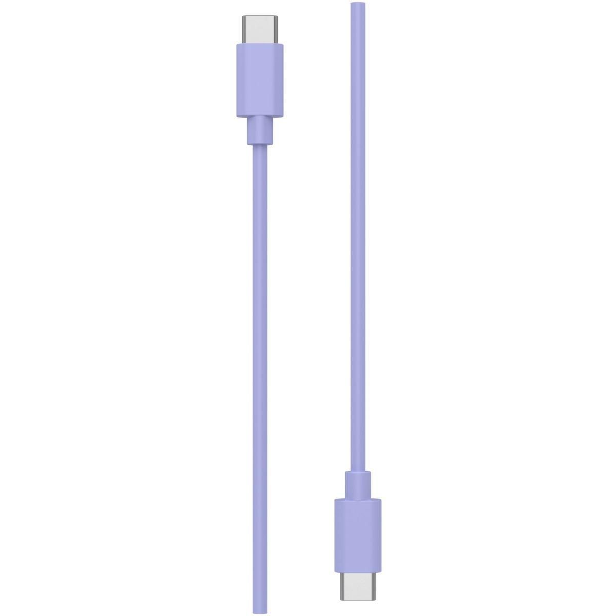 ESSENTIEL B Câble USB C 1M vers USB-C violet