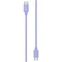 Voir la diapositive 3 : ESSENTIEL B Câble USB C 1M vers USB-C violet