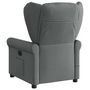 Voir la diapositive 5 : VIDAXL Fauteuil de massage inclinable Gris fonce Tissu