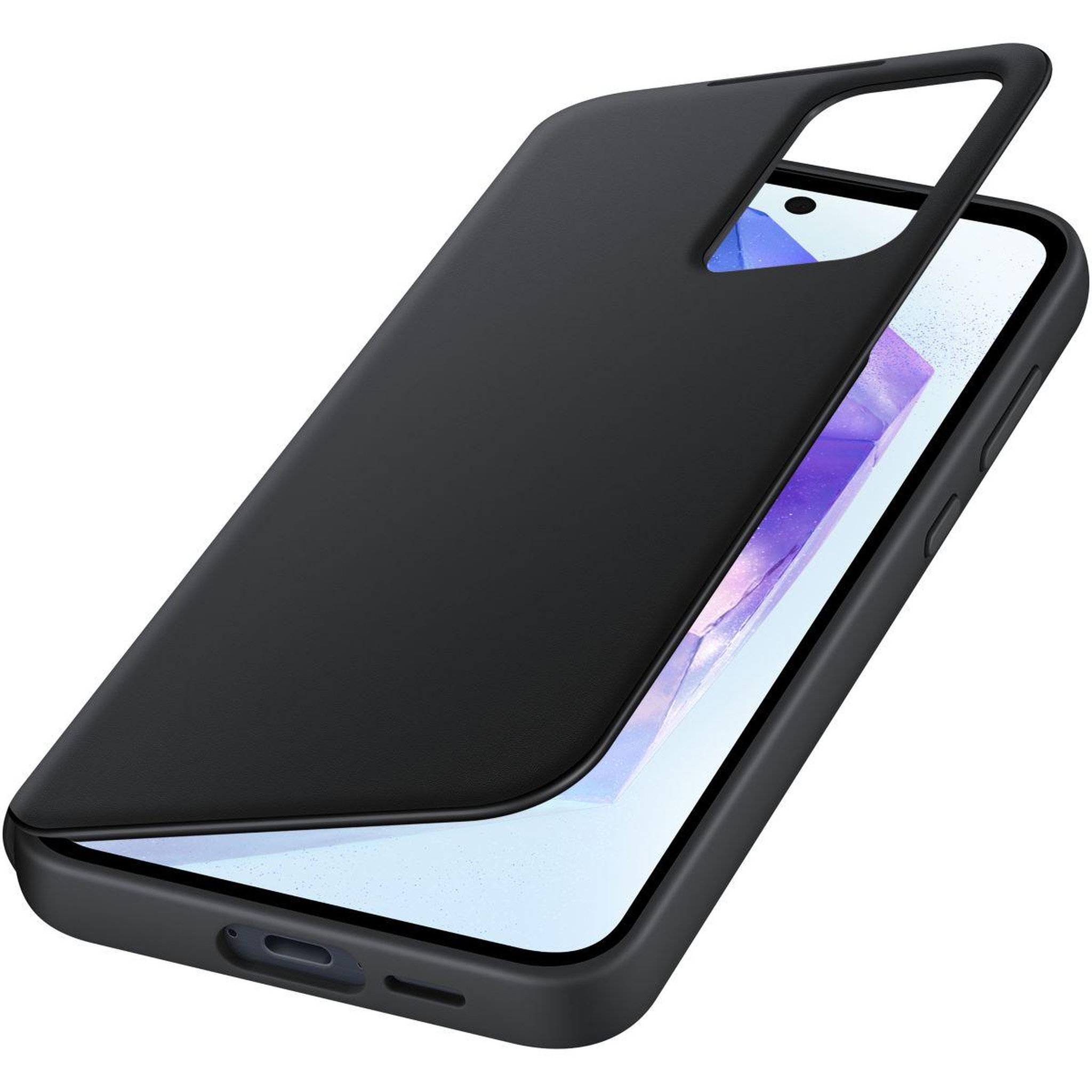 Voir la diapositive 2 : Samsung Etui samsung a55 smart s view noir