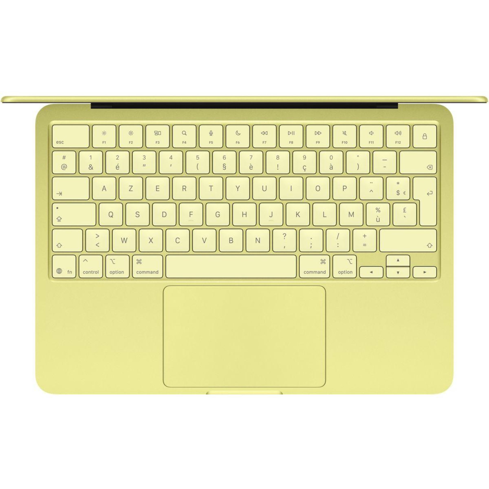 Voir la diapositive 2 : APPLE Ordinateur apple neo puce a18 pro cpu 6 / gpu 5 coeurs mémoire ram 8go stockage 256go ssd jaune agrume