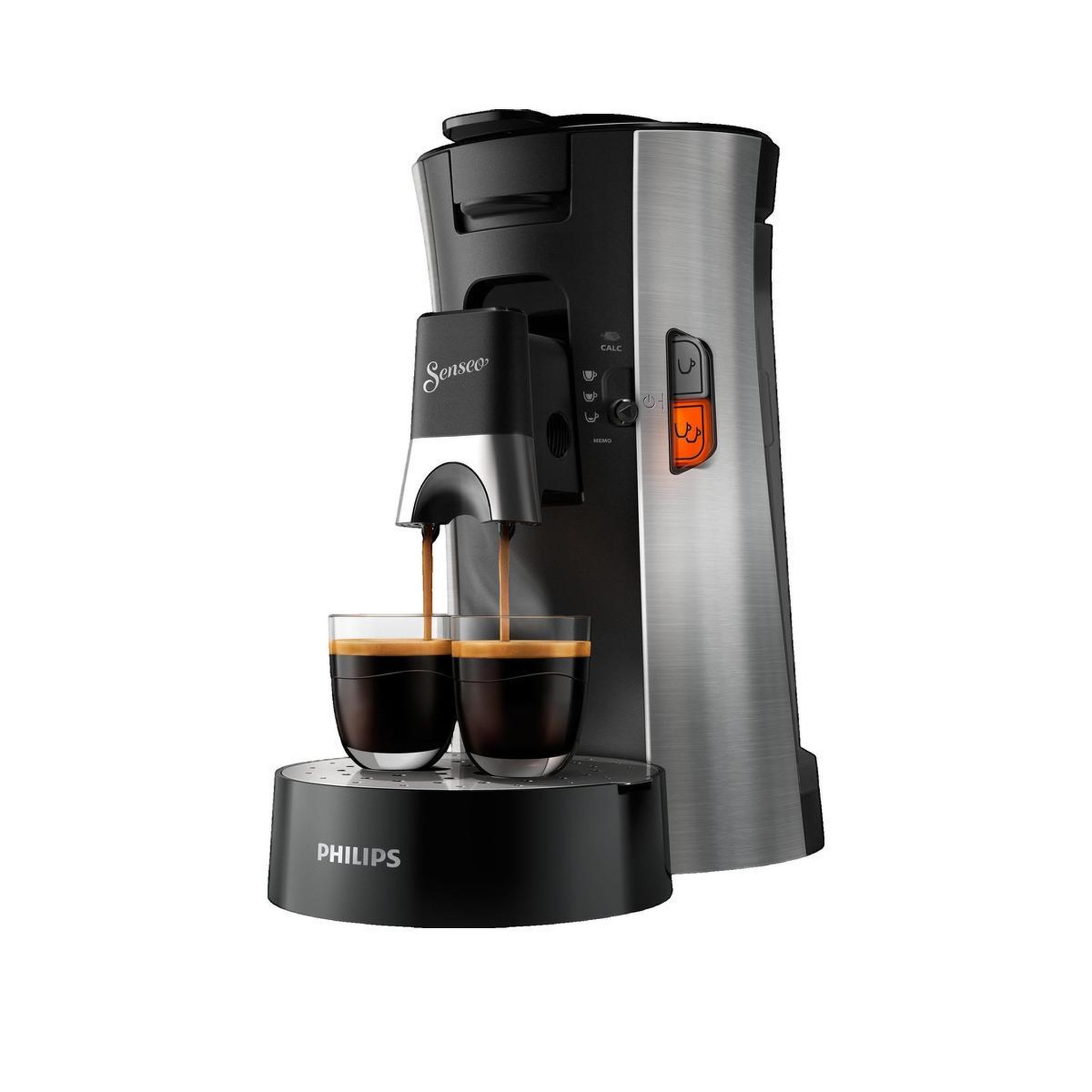 Philips Cafetière à dosettes Philips Senseo Select CSA250/10 Intensité réglable 0.9L Noir