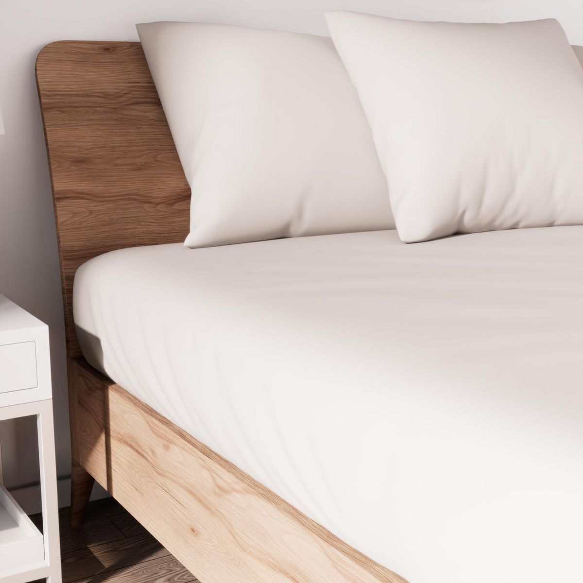 SOLEIL D'OCRE Drap housse en coton JERSEY, par Soleil d'ocre