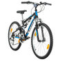 Voir la diapositive 2 : BACHINI Vélo enfant - VTT 24''  - Modèle Tout Suspendu avec transmission complète Shimano pour enfant de taille comprise entre 1.35 et 1.60m + Garde Boues offerts !