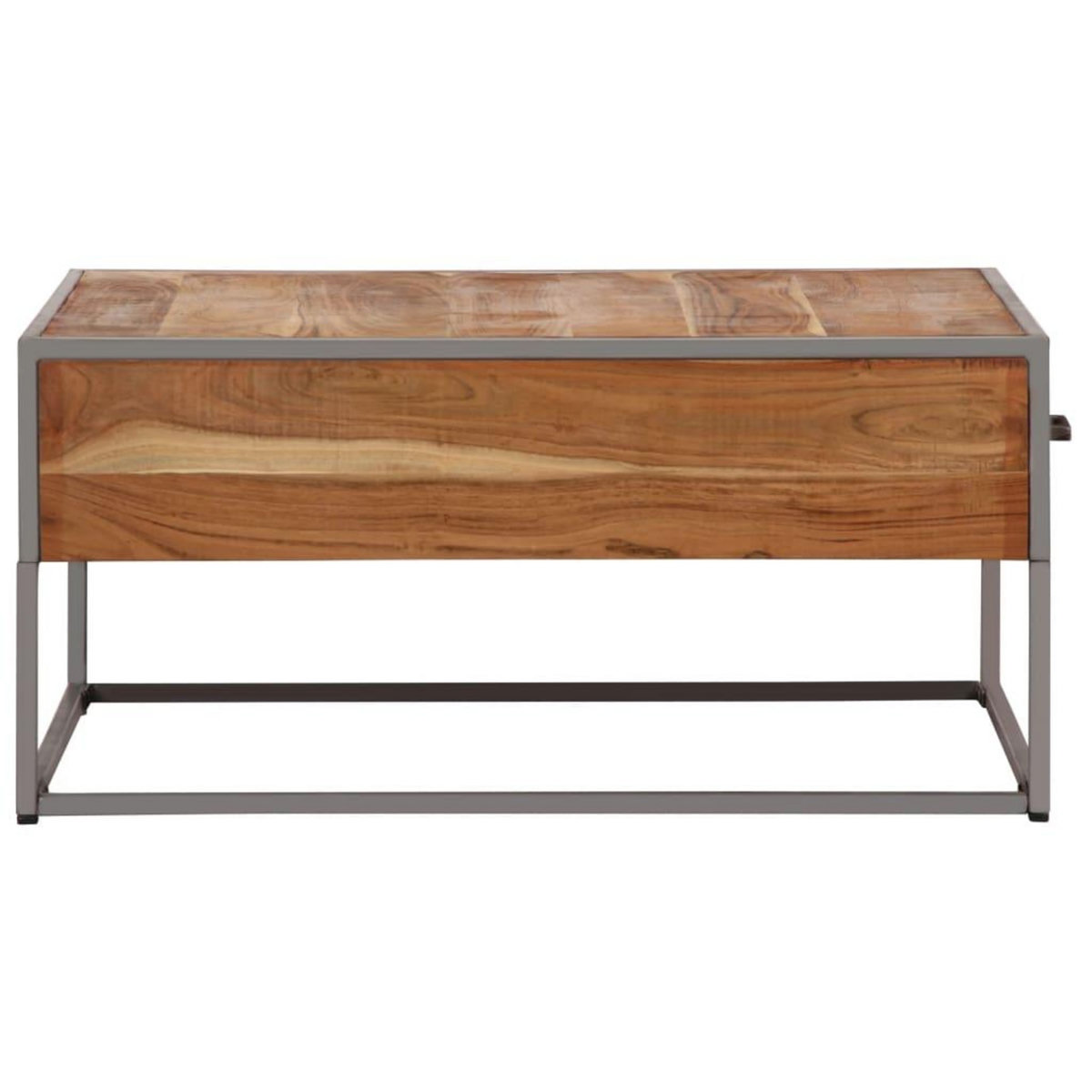 VIDAXL Table basse 75x75x35 cm Bois solide d'acacia
