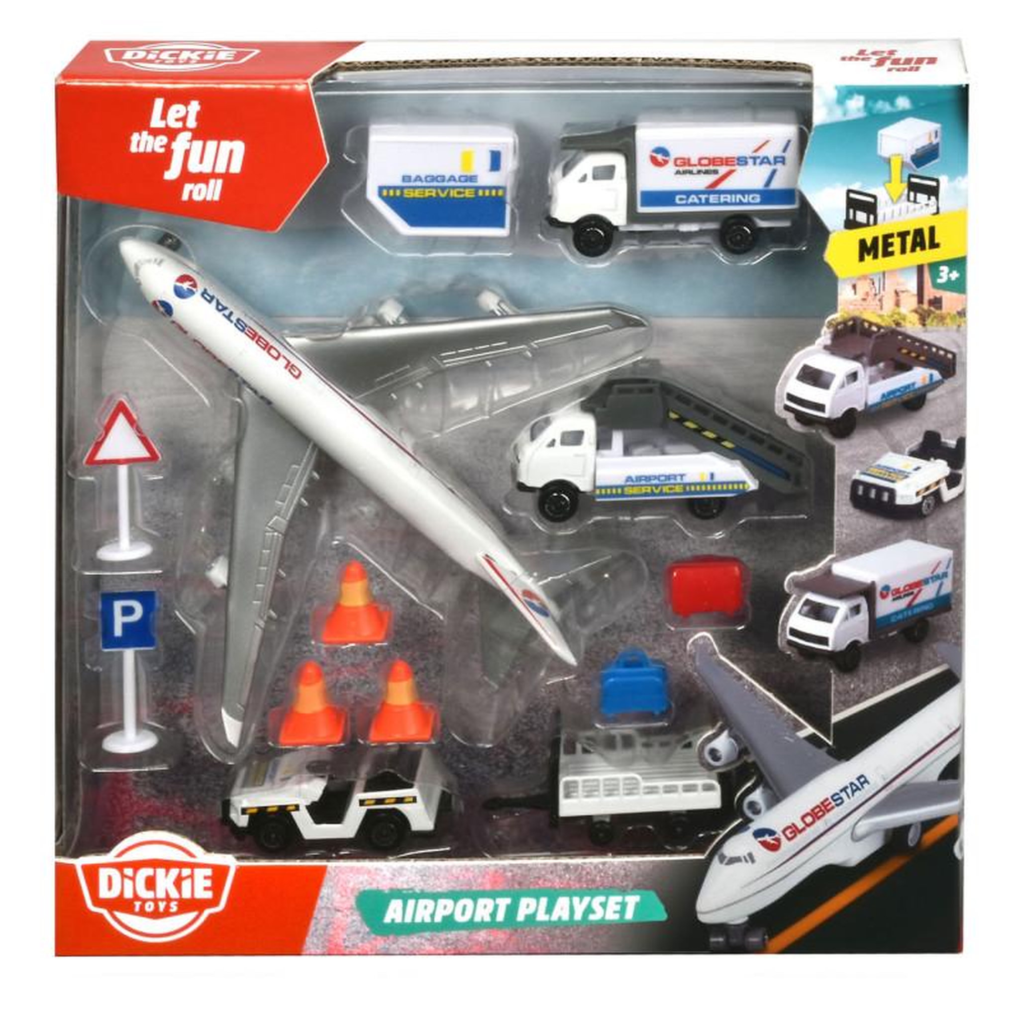 Voir la diapositive 2 : Dickie Dickie Airport Playset 203743001