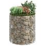 Voir la diapositive 5 : VIDAXL Poteau a gabion circulaire Acier galvanise Ø100x100 cm