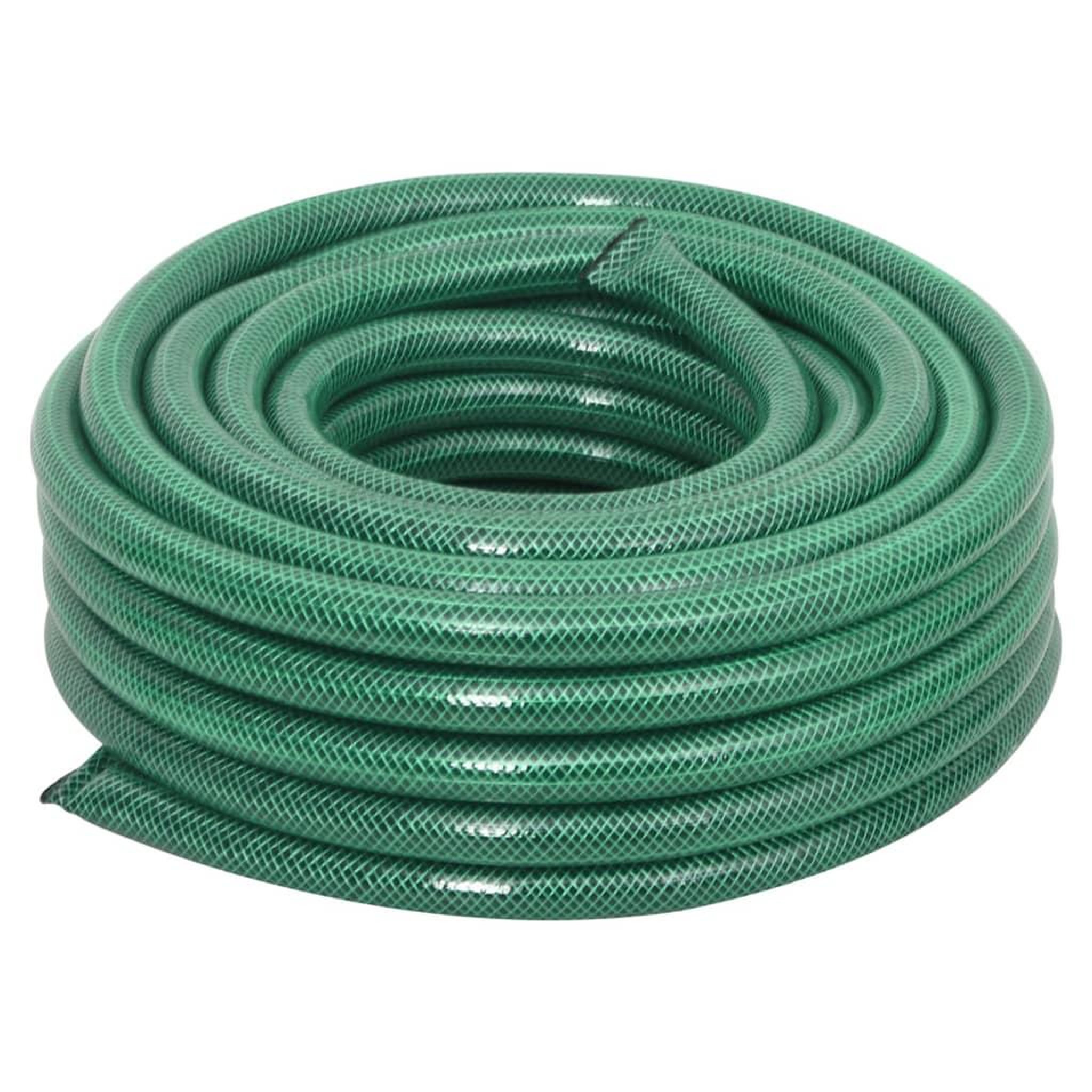 Voir la diapositive 2 : VIDAXL Tuyau d'arrosage avec jeu de raccords vert 0,75  30 m PVC