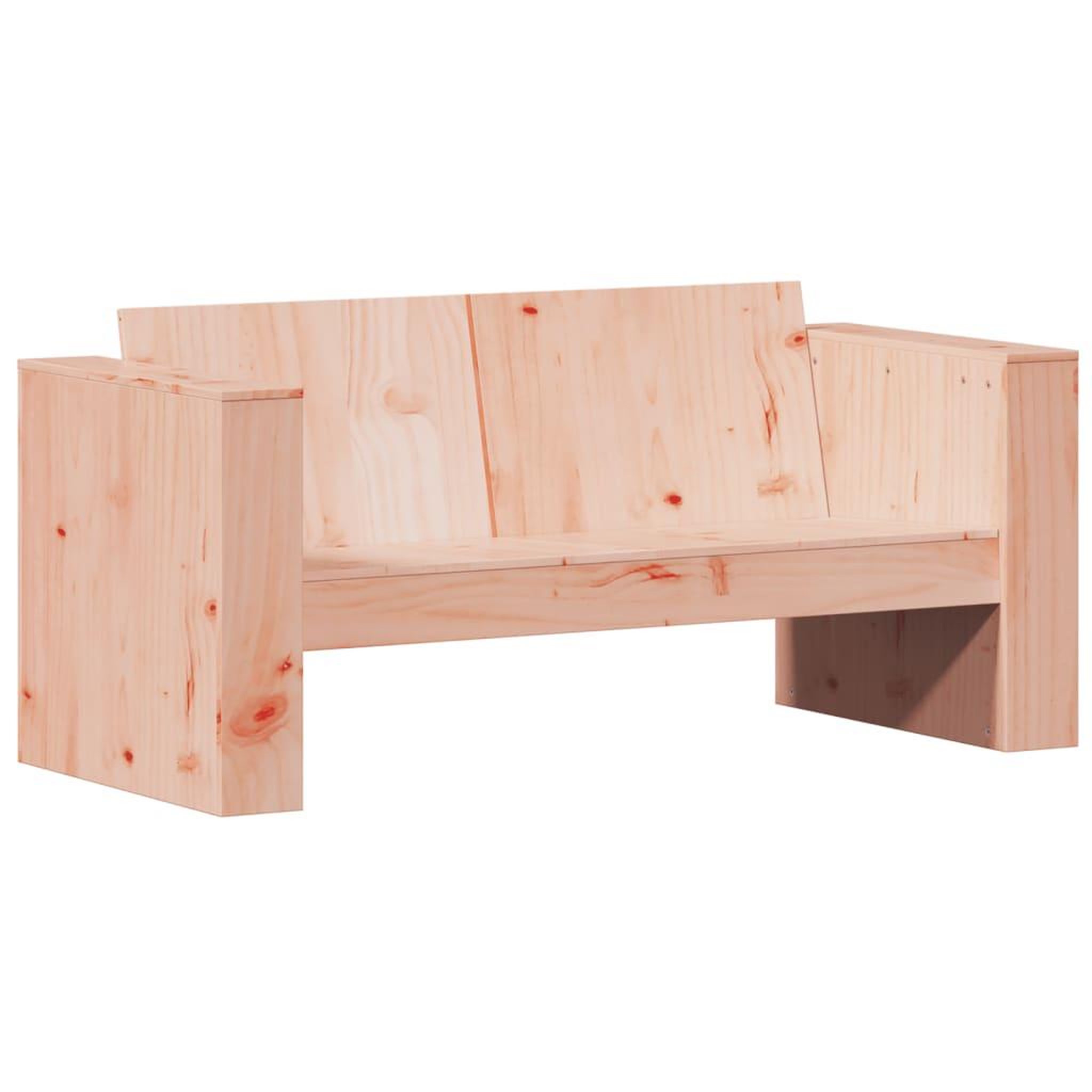 Voir la diapositive 2 : VIDAXL Canape de jardin 2 places 134x60x62 cm bois massif de douglas