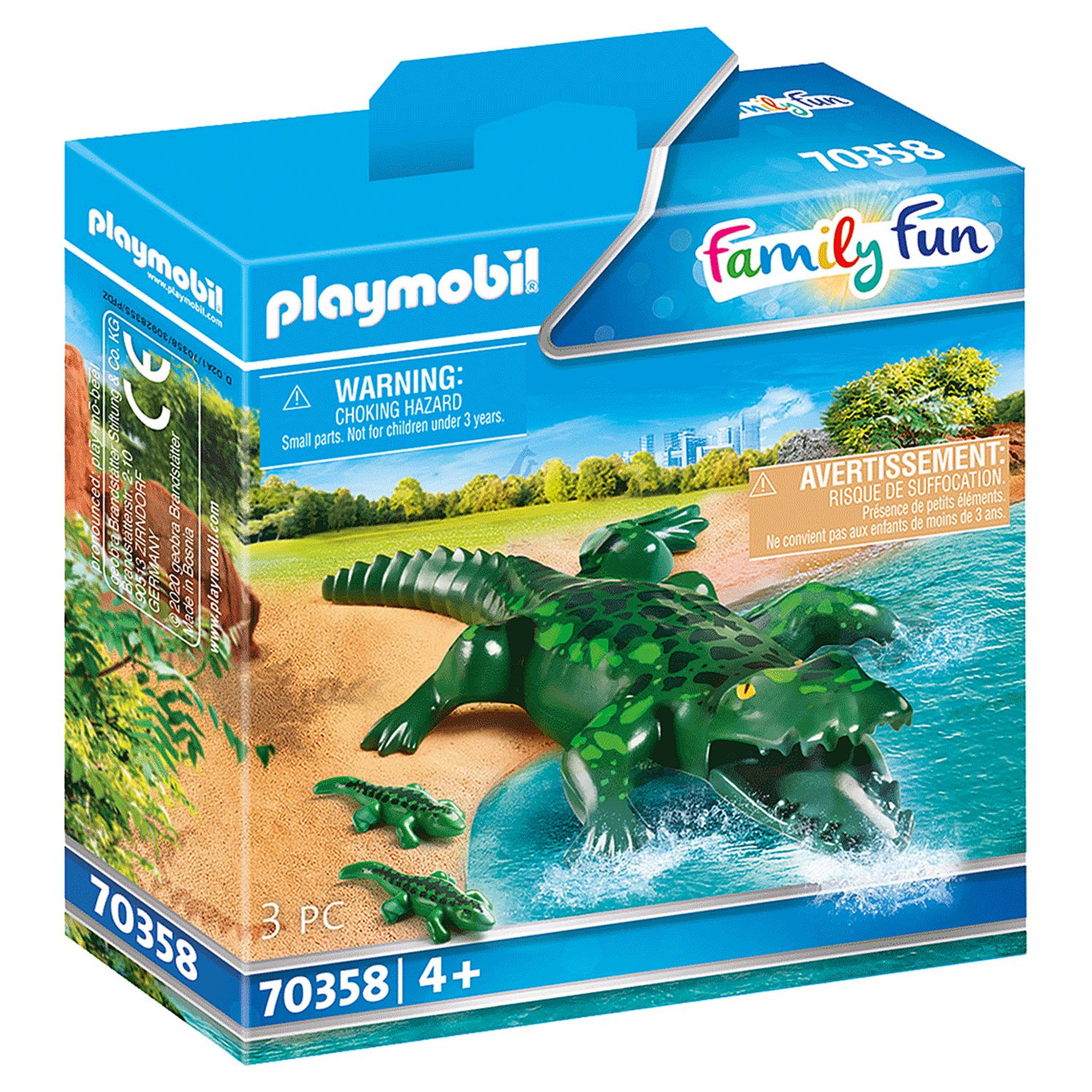 Voir la diapositive 1 : PLAYMOBIL 70358 - Family Fun - Alligator et ses petits