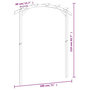 Voir la diapositive 6 : VIDAXL Pergola de jardin 180x210x40 cm Bois de pin impregne