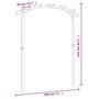 Voir la diapositive 6 : VIDAXL Pergola de jardin 180x210x40 cm Bois de pin impregne
