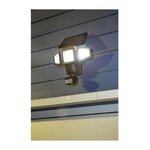 Galix Projecteur Solaire 3 Tetes GALIX G4442 - 1500 Lumens - 182 LED SMD - Mode AUTO ou Marche Forcée