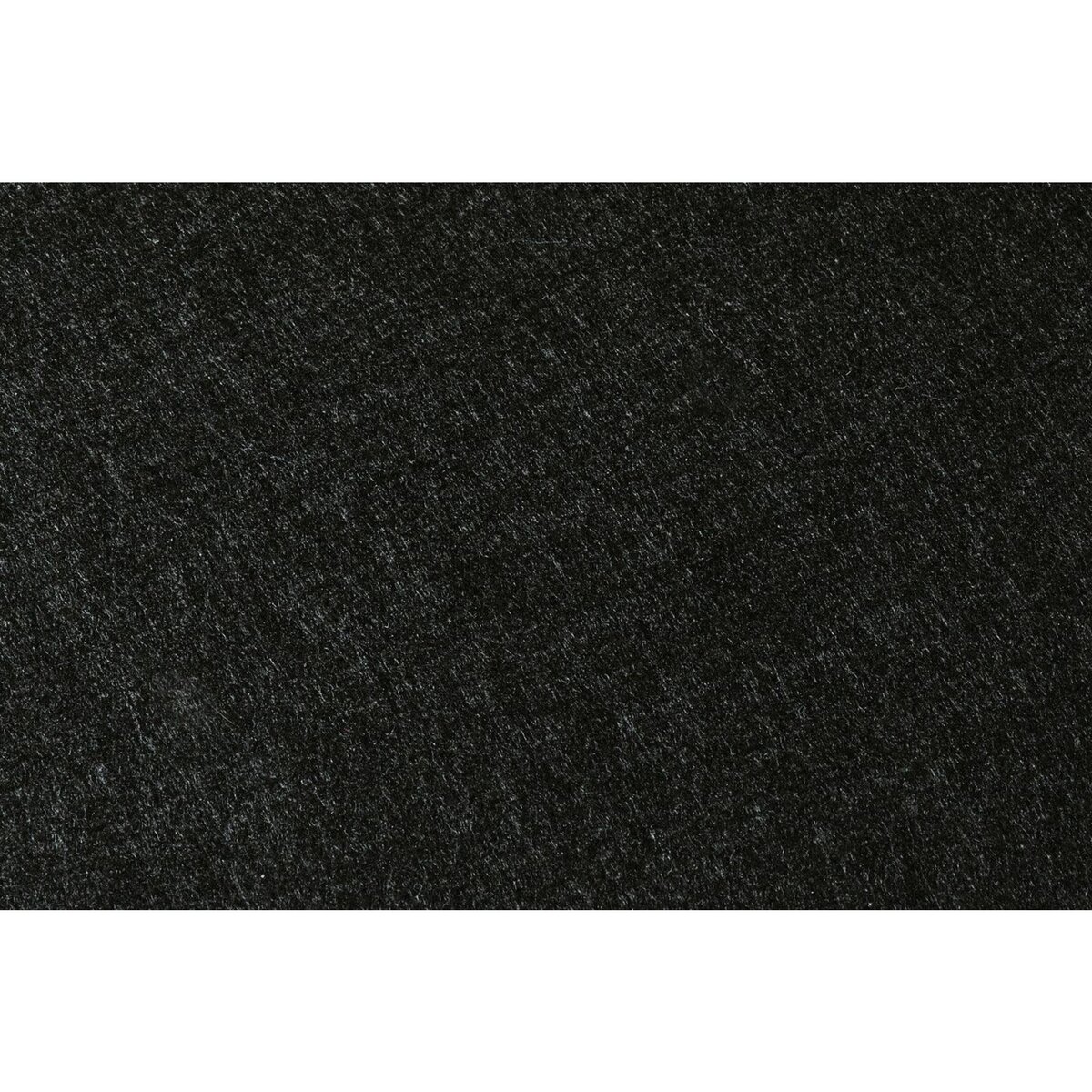 BJORN Set de table ovale - 6 pièces - Feutre recyclé noir