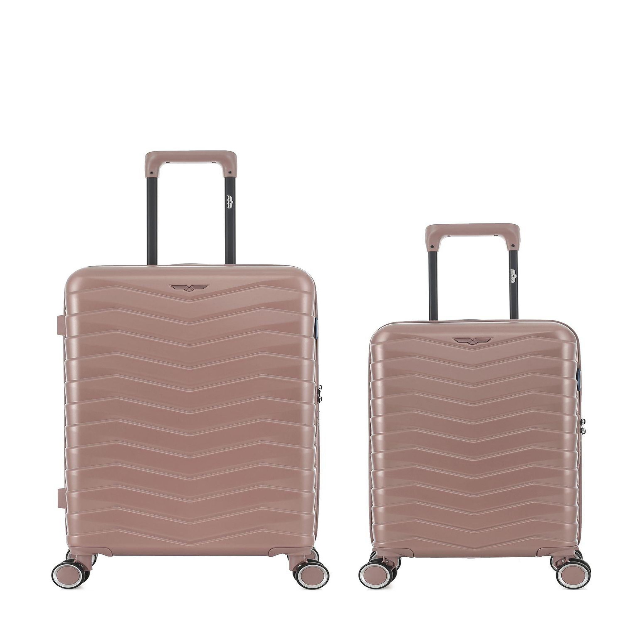 AMERICAN TRAVEL Lot de 2 Valises Rigides Taille Moyenne et Cabine XS SEATTLE