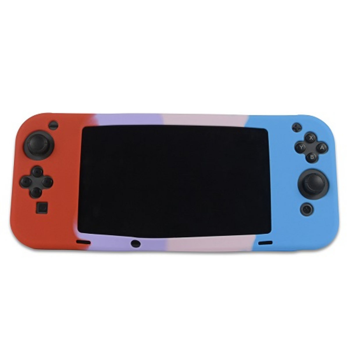 Coque silicone Nintendo Switch rouge et bleue - Hypergames Edition 