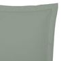Voir la diapositive 2 : ATMOSPHERA Taie d'Oreiller  Percale  50x70cm Vert Tilleul