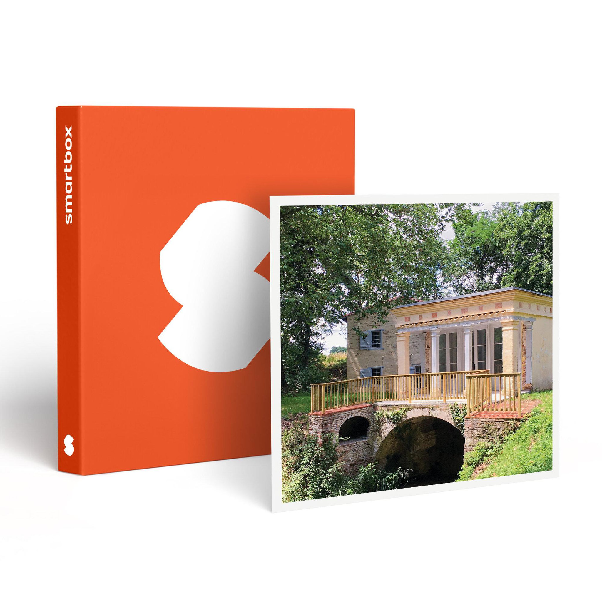 Smartbox 3 jours dans une mouline près de toulouse avec visite de jardin - coffret cadeau séjour