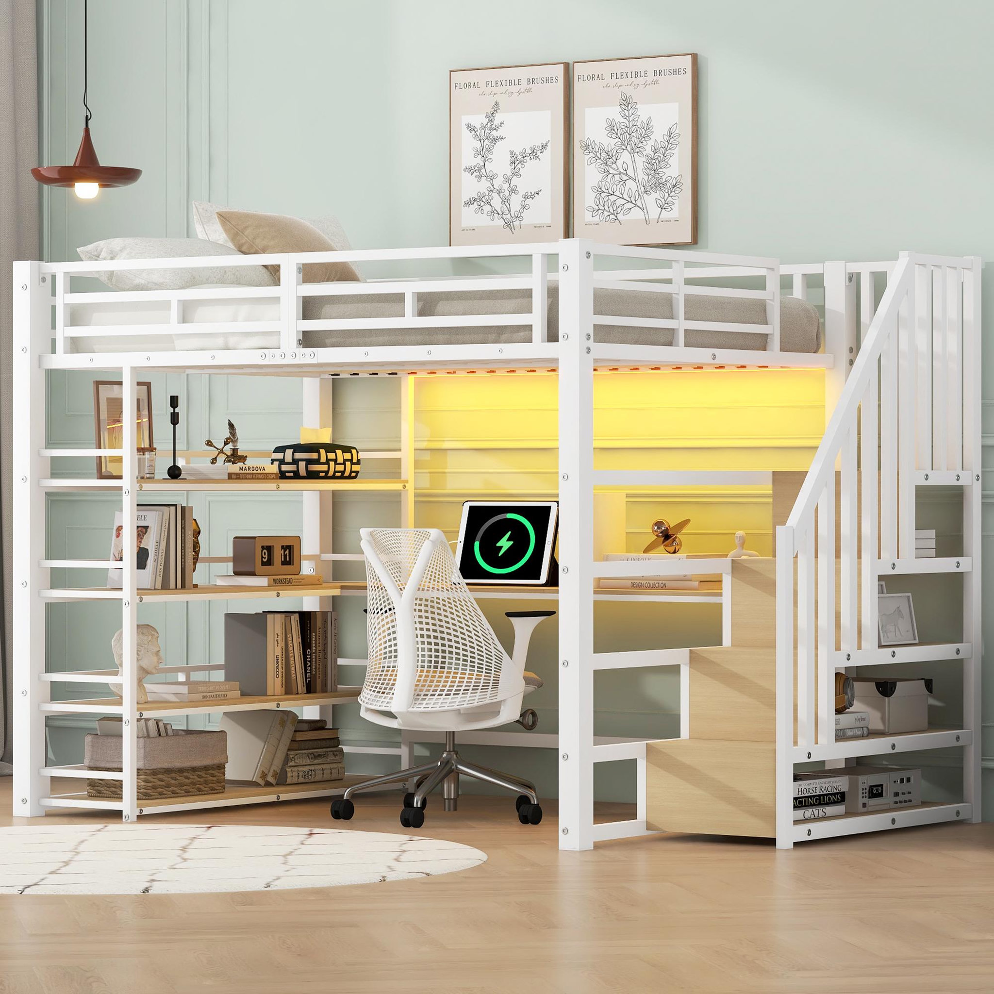 Voir la diapositive 4 : MERAX Lit mezzanine