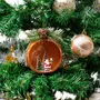 WERKAPRO Boule Papa Noël lumineuse orange