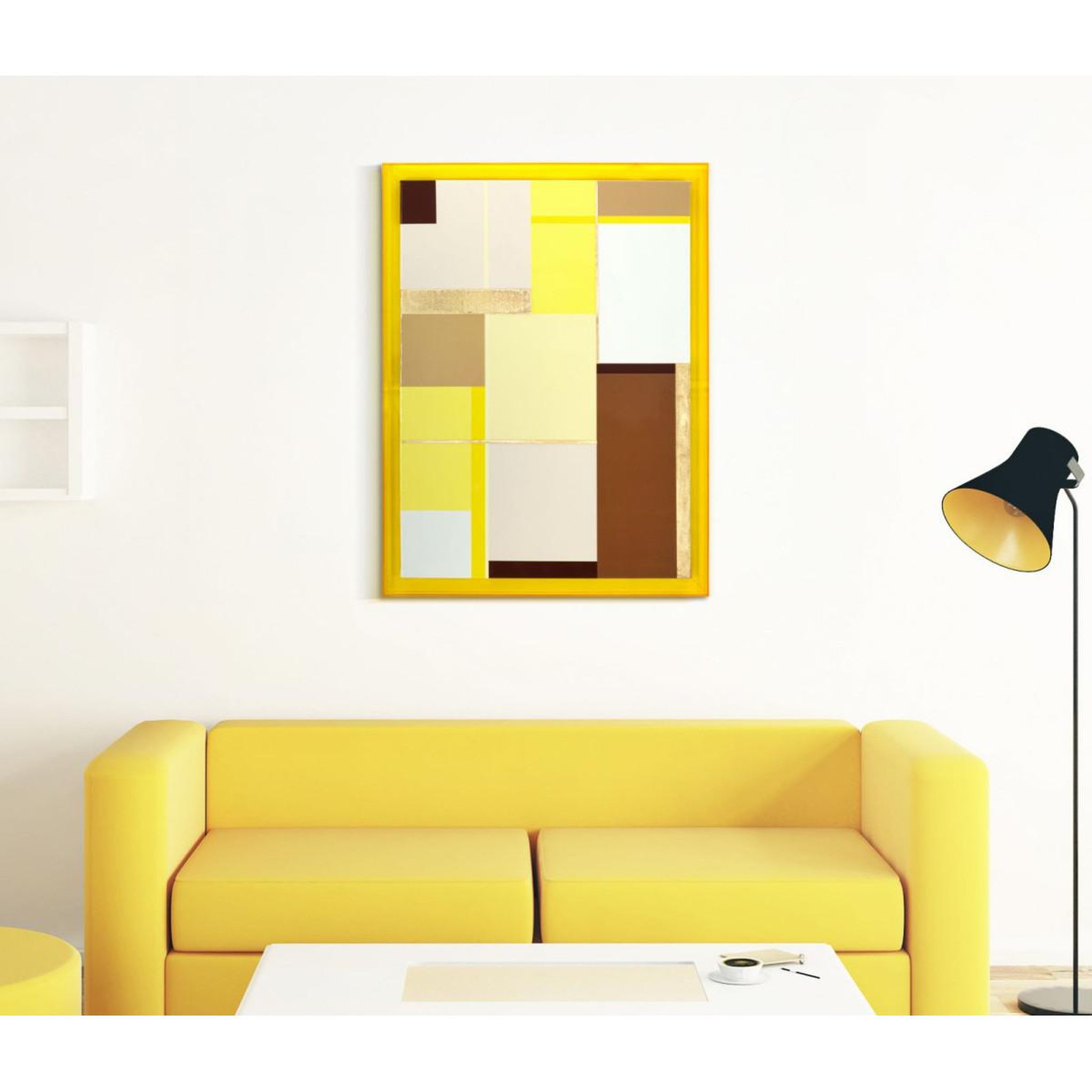 Voir la diapositive 6 : Paris Prix Tableau imprimé  acrylique  60x80cm jaune