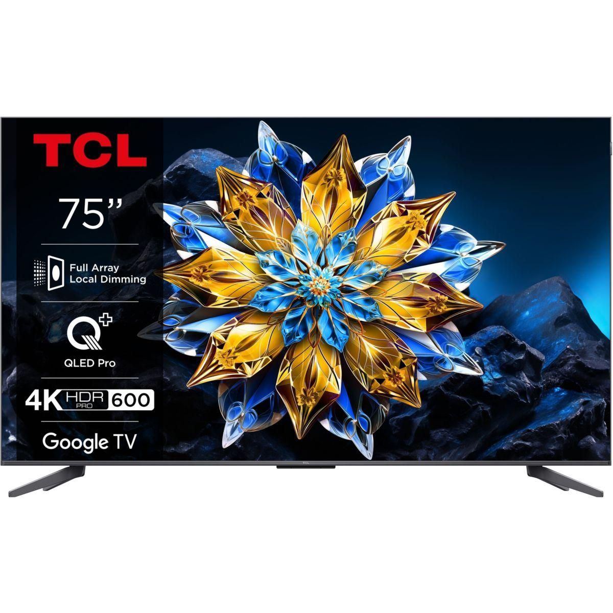TCL TV QLED 75C655PRO 2024