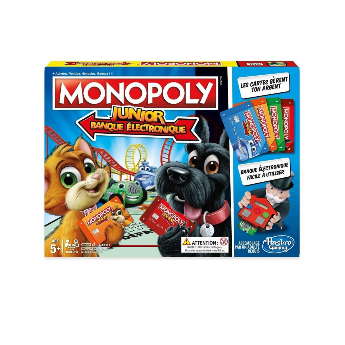 HASBRO Monopoly Junior Electronique 