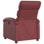 Voir la diapositive 5 : VIDAXL Fauteuil inclinable Rouge bordeaux Similicuir