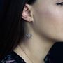Voir la diapositive 2 : SLOYA Boucles d'oreilles Piana en pierres Jaspe