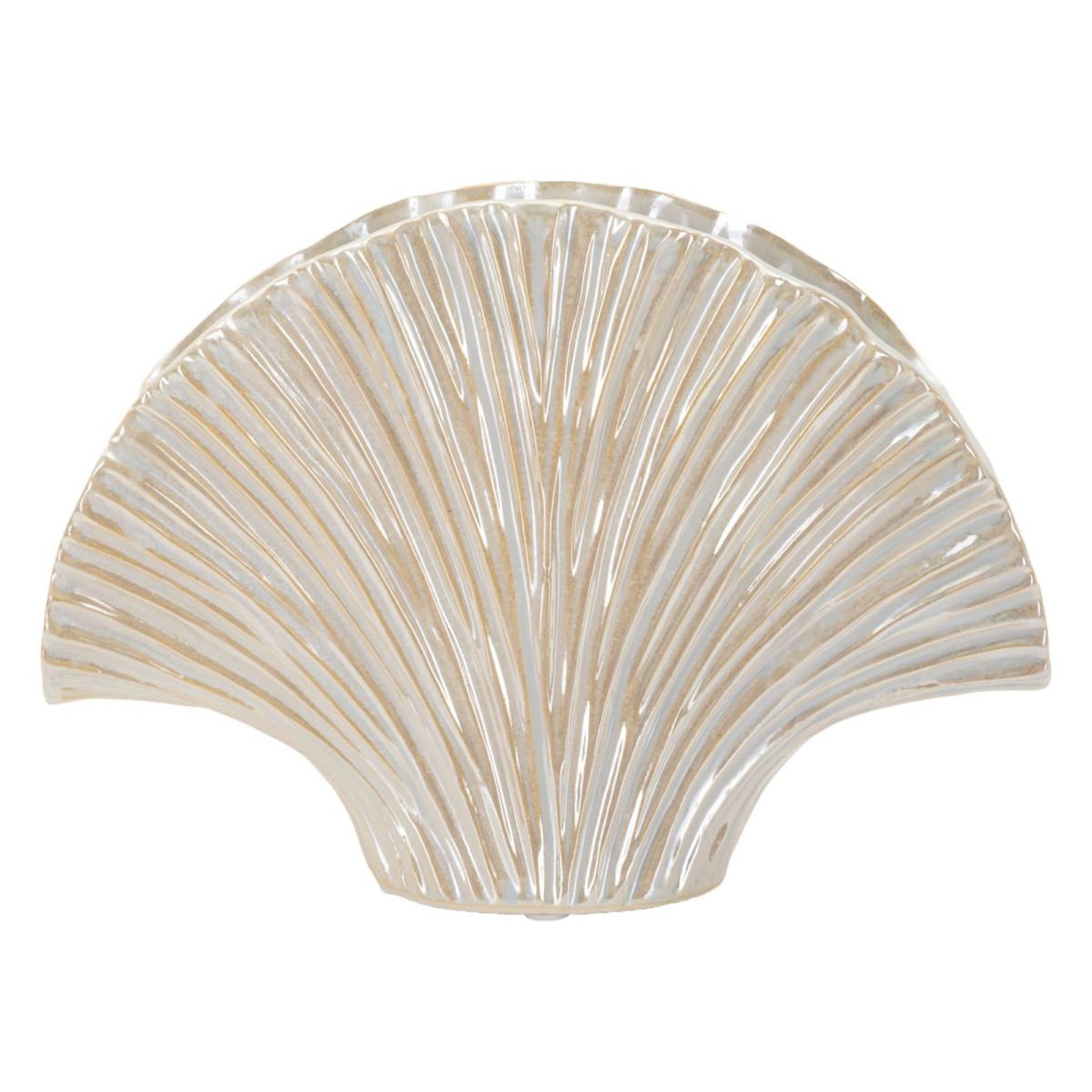 Paris Prix Vase en céramique  perly  27cm blanc