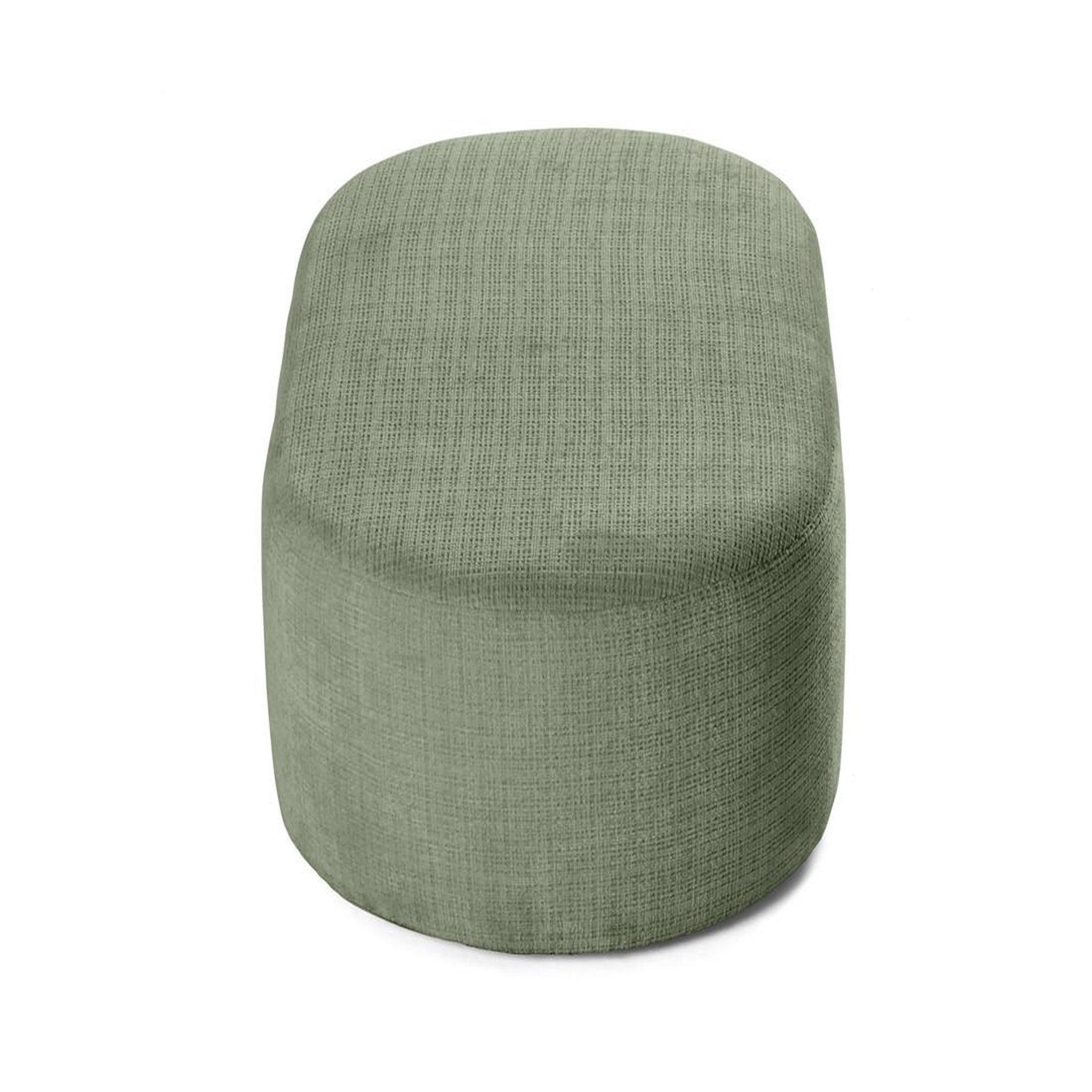 Voir la diapositive 4 : BEST MOBILIER Miro - pouf en velours texturé