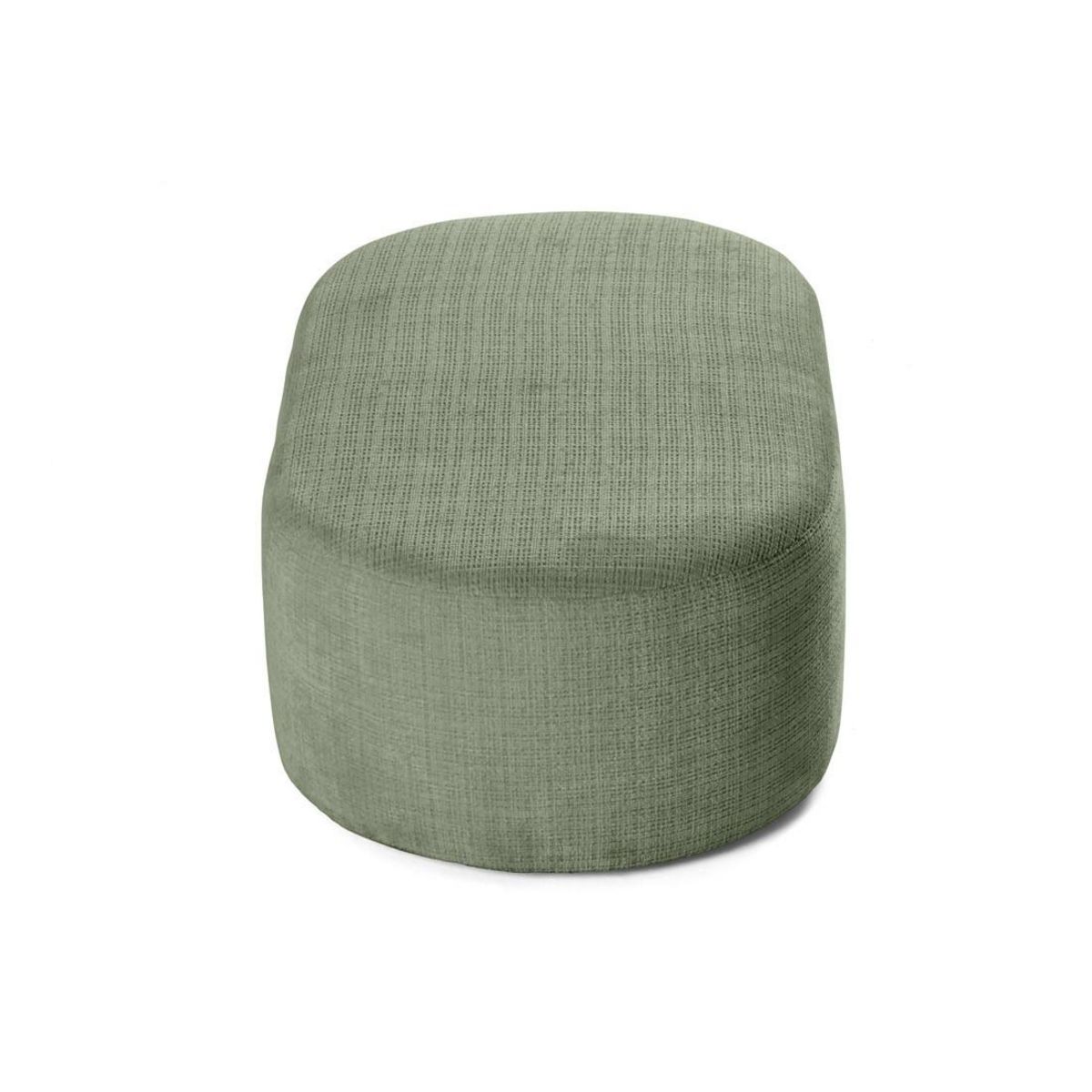 BEST MOBILIER Miro - pouf en velours texturé