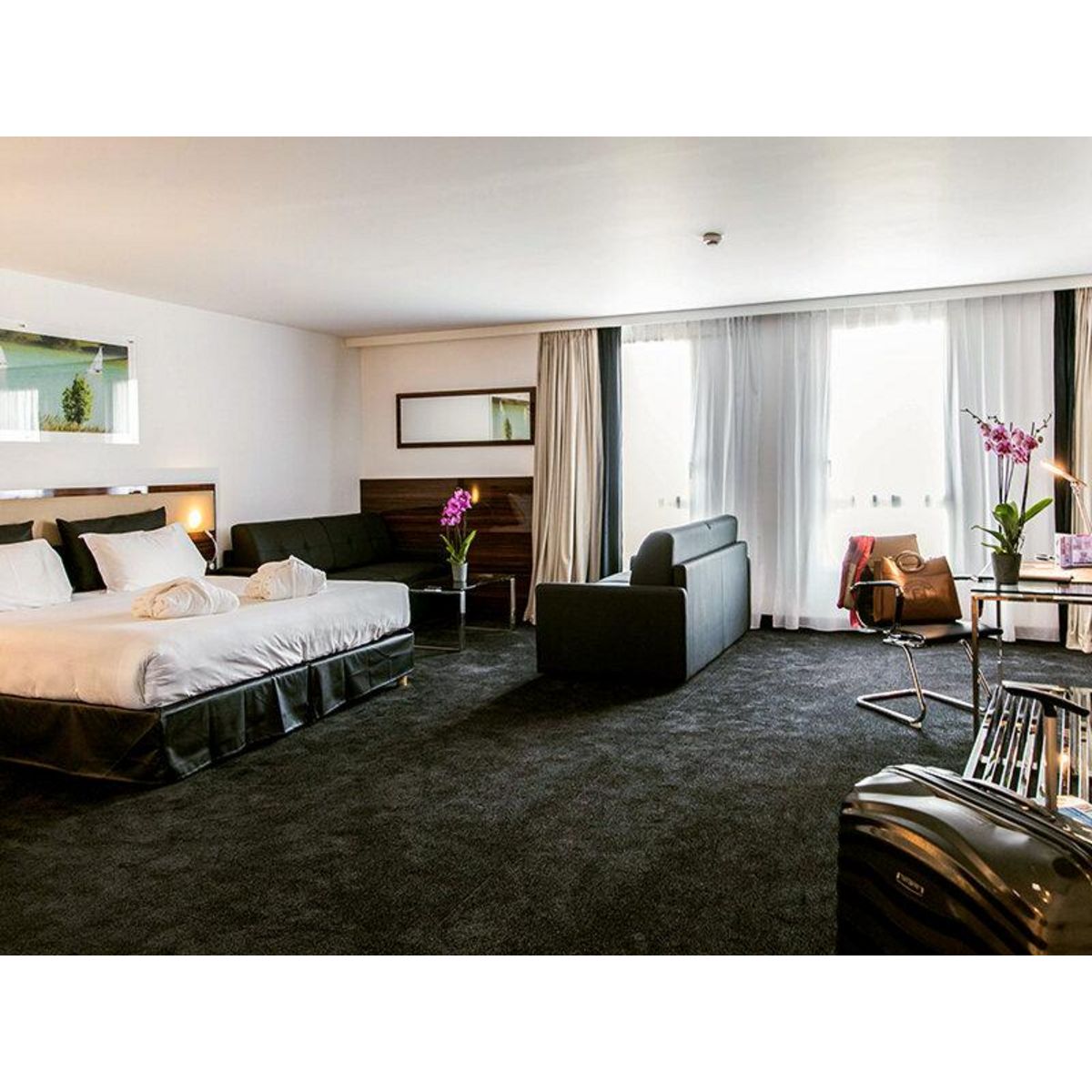 Smartbox Elégante escapade en suite dans un hôtel 4* près de Tours avec dîner et spa - Coffret Cadeau Séjour