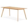 Voir la diapositive 4 : Paris Prix Table à Manger Design Bois  Tabika  180cm Naturel