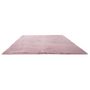 Voir la diapositive 2 : Paris Prix Tapis Imitation Fourrure  Fin  120x170cm Rose