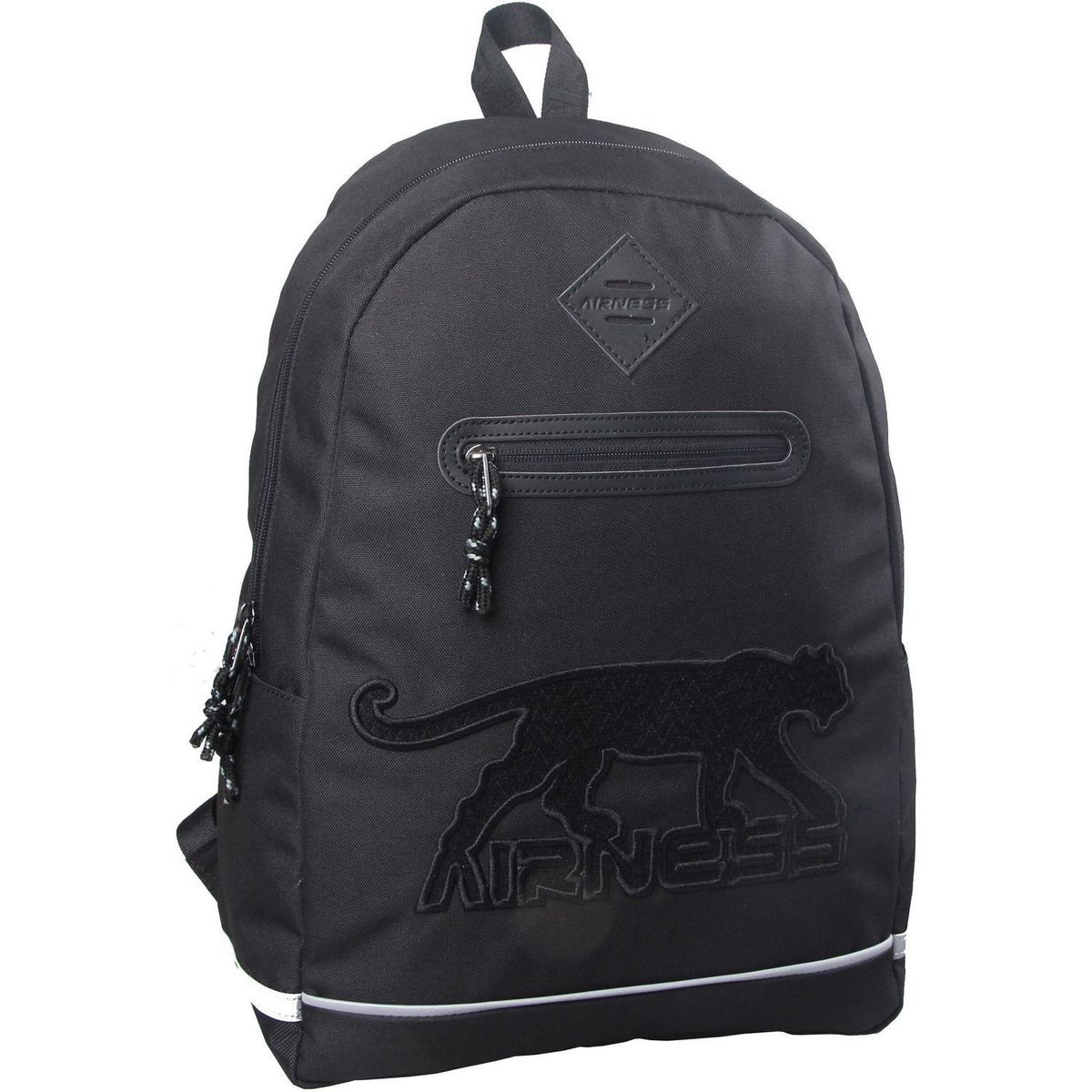 AIRNESS Sac à dos souple 1 compartiment noir 