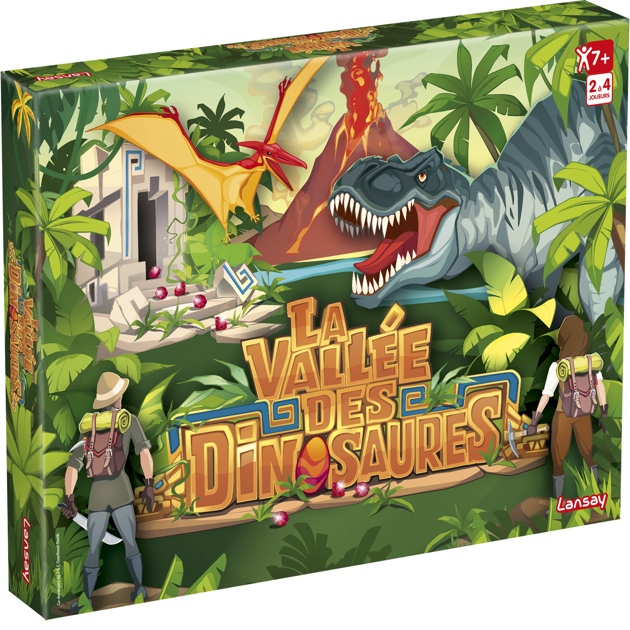 LANSAY Jeu La vallée des Dinosaures 