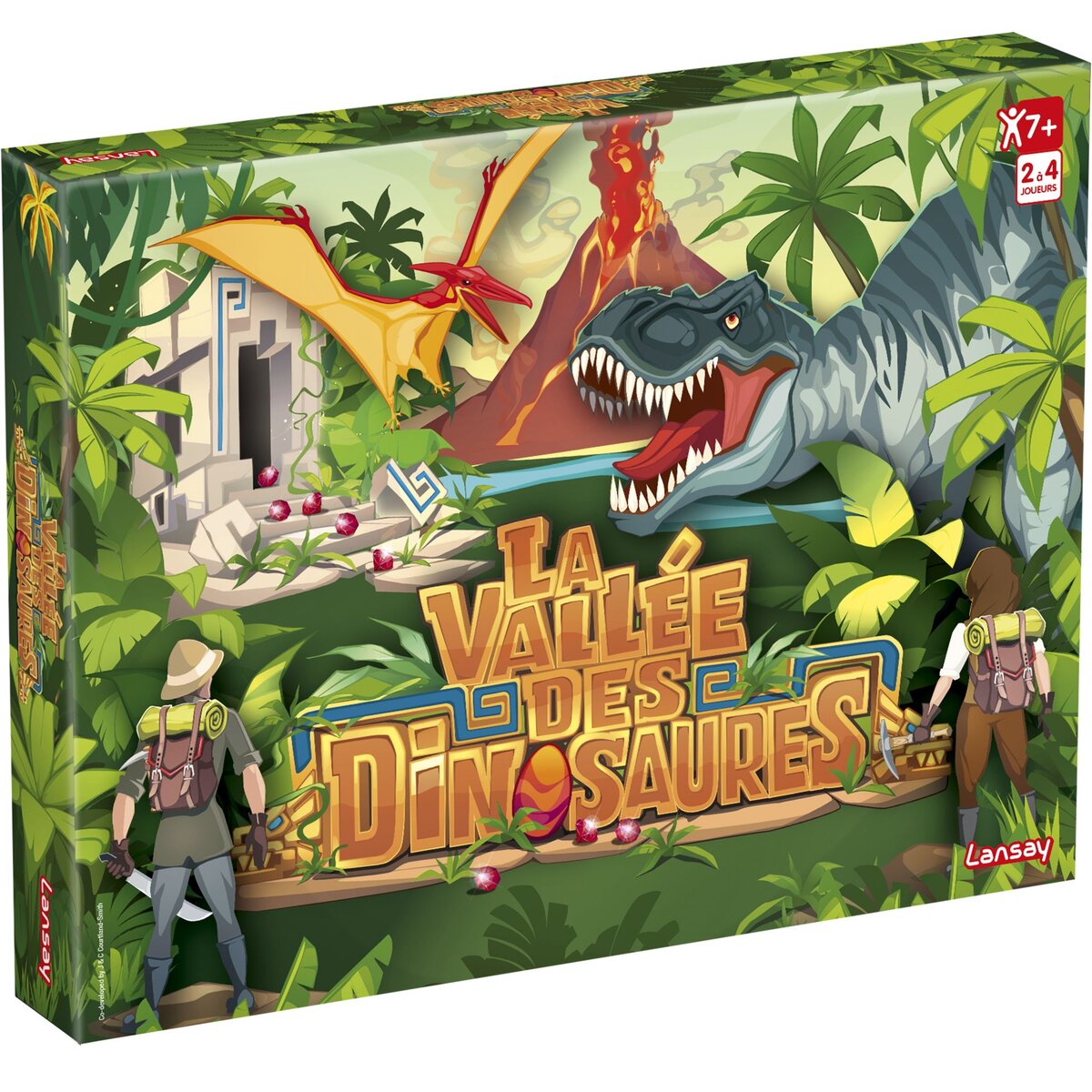 LANSAY Jeu La vallée des Dinosaures 