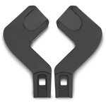 HAUCK Adaptateurs universels cosy - HAUCK - Pour poussette SHOP N CARE - Noir