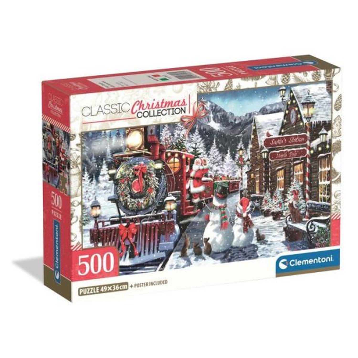 Puzzle 500 pièces Train Station WSnowman - vue 7