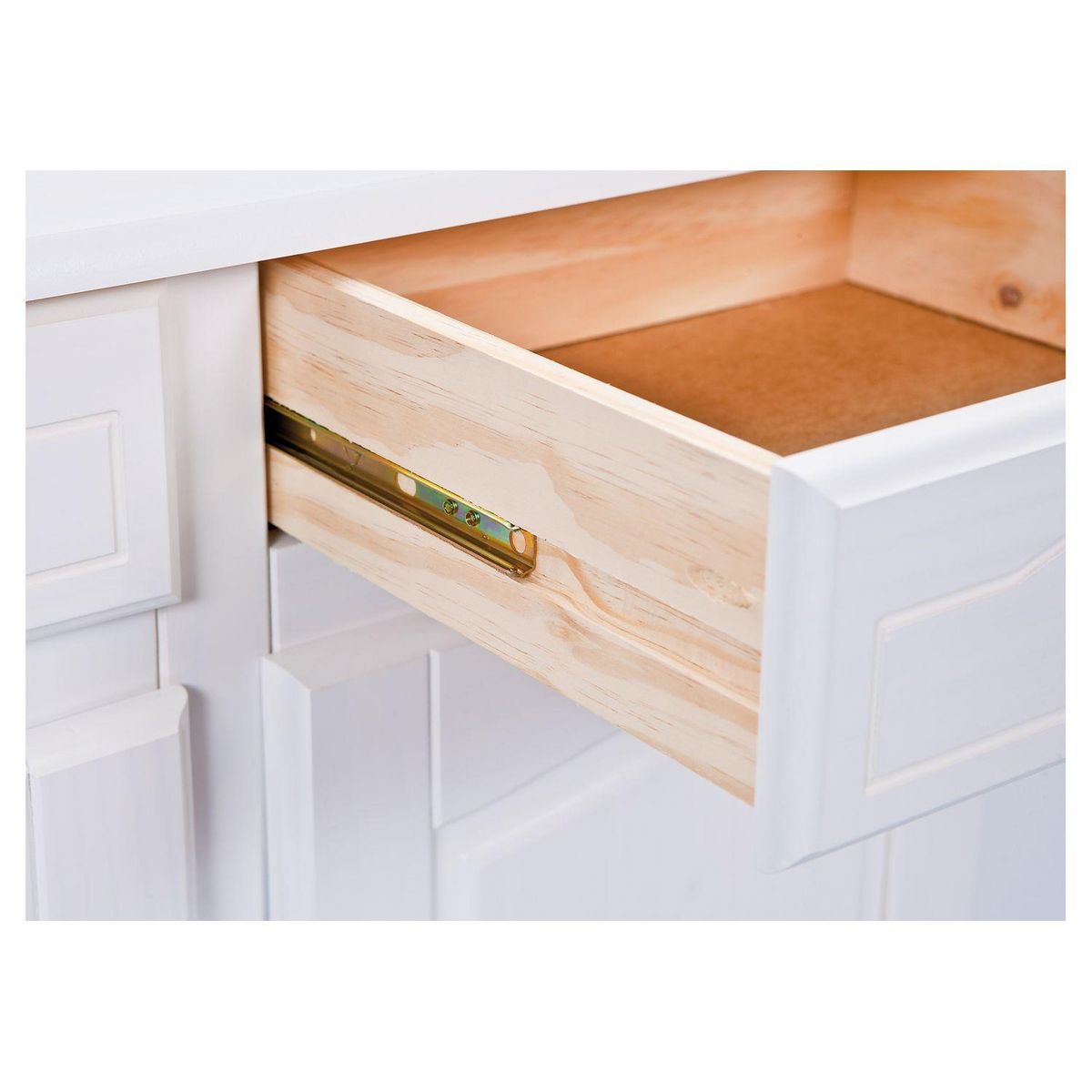 Bahut Vaisselier  4 portes 2 tiroirs Pin massif MARBELLA