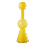 Paris Prix Bouteille Déco en Verre  Ubi  50cm Jaune