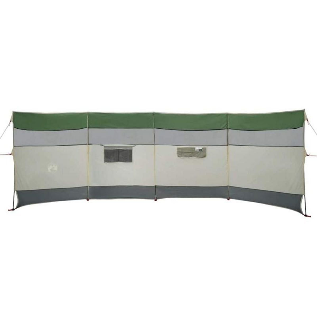 VIDAXL Brise vent de camping vert 510x153 cm imperméable