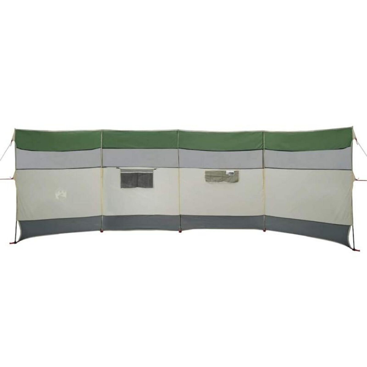 VIDAXL Brise vent de camping vert 510x153 cm imperméable