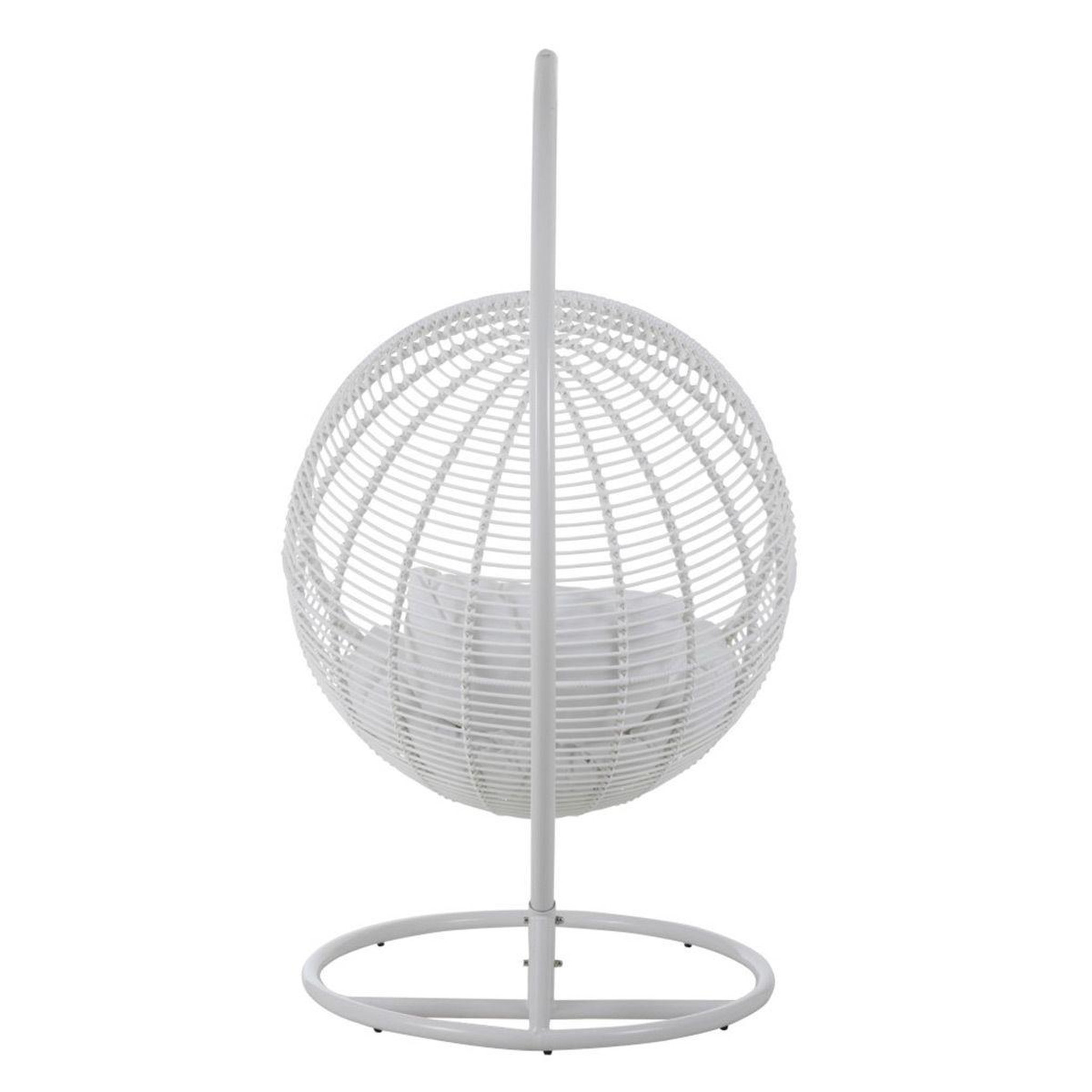 Voir la diapositive 4 : J-LINE Fauteuil suspendu rond  aciera  193cm blanc